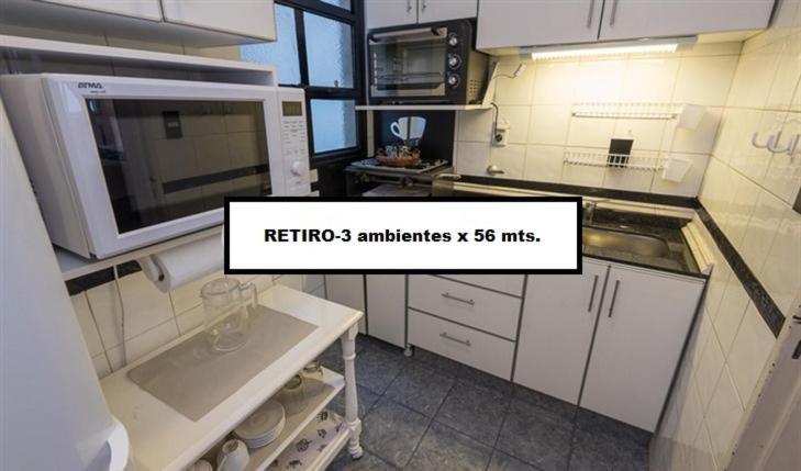 Apartamento 3 Ambientes En Retiro / Recoleta Ciudad Autónoma de Buenos Aires