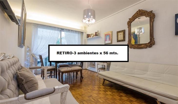 3 Ambientes En Retiro / Recoleta Apartamento Ciudad Autónoma de Buenos Aires