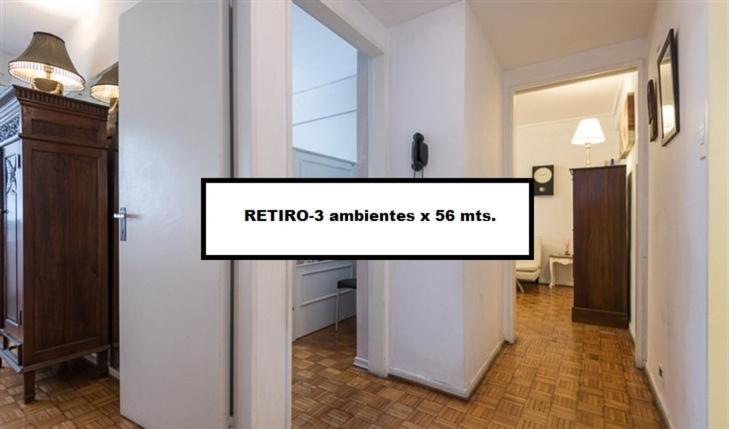 Apartamento 3 Ambientes En Retiro / Recoleta *